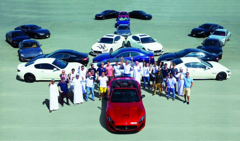 نادي مازيراتي اكثر من 60 عضوا من جنسيات وثقافات مختلفة﻿