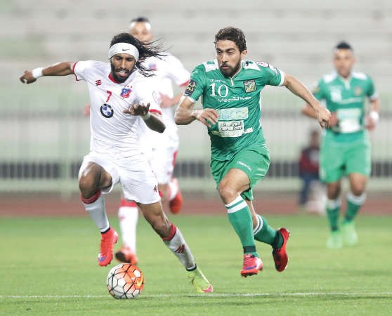 فراس الخطيب في مواجهة فهد العنزي 	الازرقكوم﻿