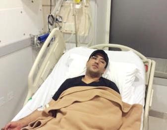عميد المعهد العالي للفنون المسرحية دفهد الهاجريفي المستشفى