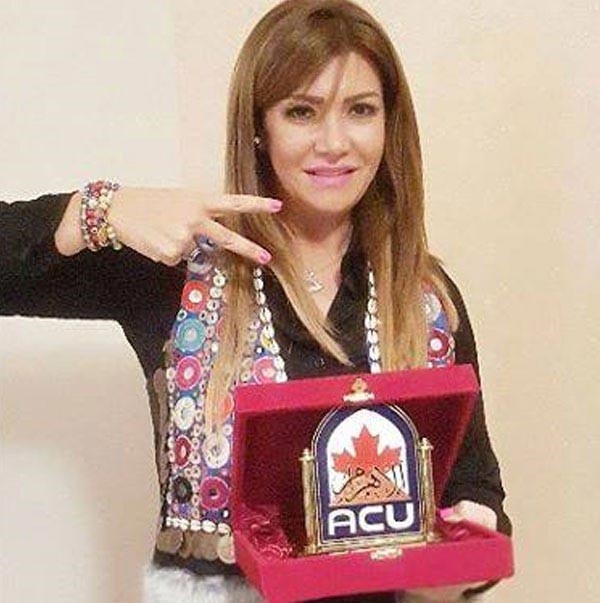 صورة.. لقاء سويدان تتغزل في أحمد السقا