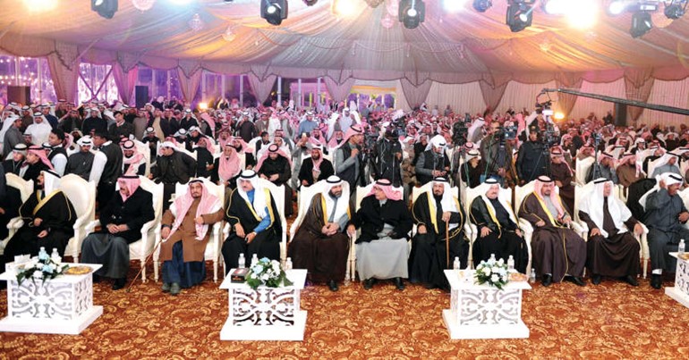 حشود غفيرة خلال ملتقى الرشايدة السنوي الثالث﻿