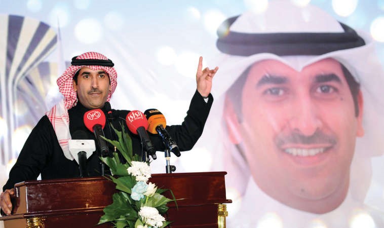 فراج العربيد متحدثا ﻿