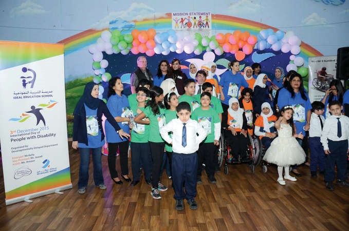 لقطة جماعية اثناء الفعاليات 