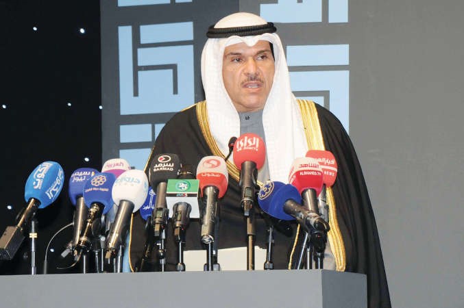 الشيخ سلمان الحمود متحدثا 