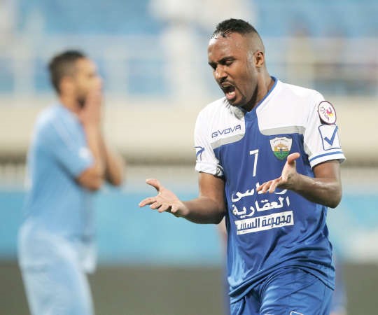 مهاجم الجهراء محمد دهش﻿