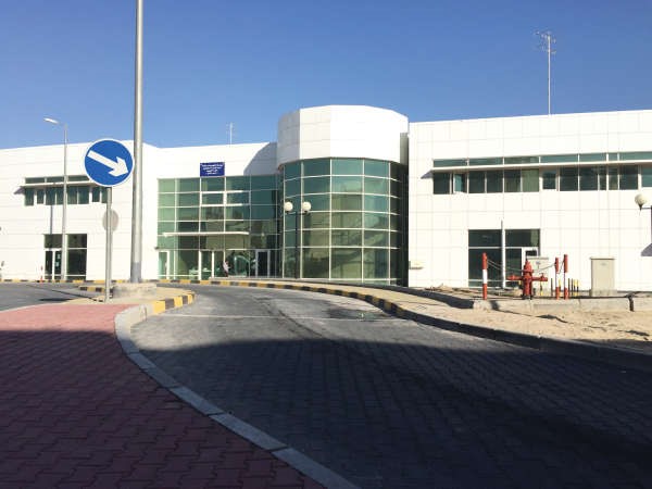 احد المباني الخدماتية المجمدة﻿