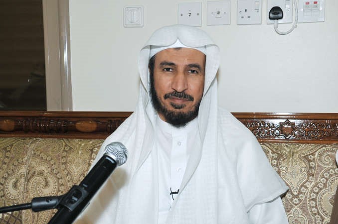 دحمد التويجري ملقيا محاضرته	﻿