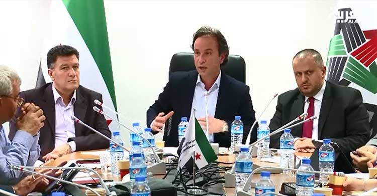 جانب من اجتماعات الائتلاف الوطني احد اكبر الكتل المشاركة في اجتماعات الرياض ارشيف
