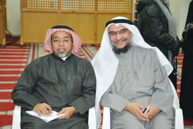 الشيخ يوسف الصميعي والشيخ عبدالرحمن الحشاش 