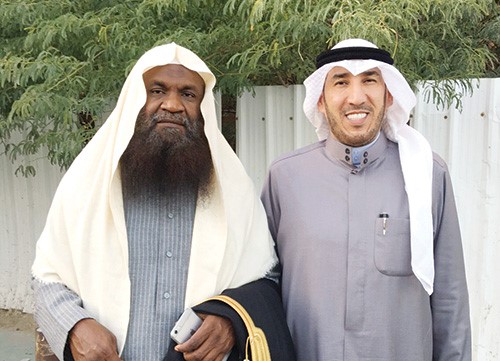 عبدالرحيم الشايجي مع الشيخ عادل الكلباني