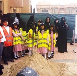 الطالبات قدمن عددا من المشاريع المميزة﻿