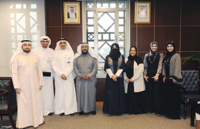 د ابراهيم الصالح مع المكرمين﻿