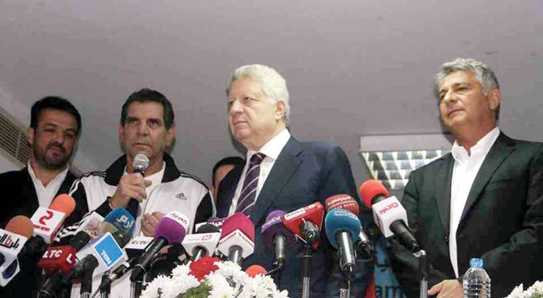 باكيتا مع مرتضى منصور