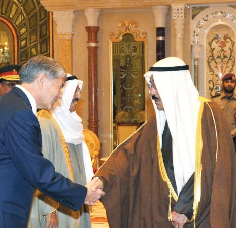 الشيخ فيصل السعود مرحبابالرئيس اتامباييف