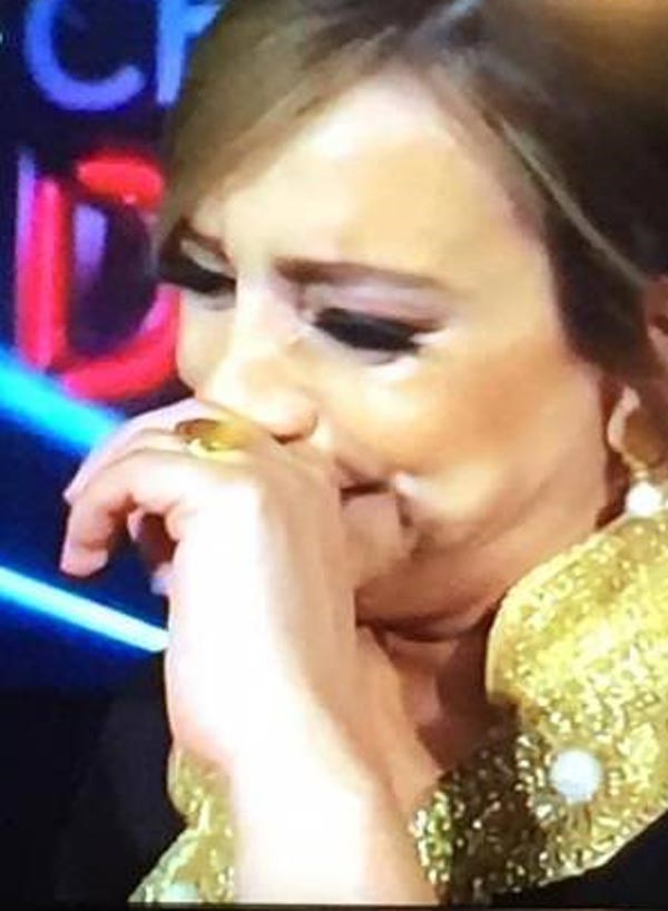 بالصور.. باسم ياخور أبكى شكران مرتجى