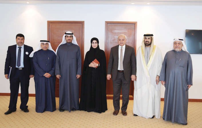 وزير التربية والوفد الاماراتي﻿