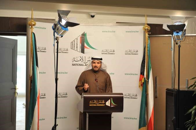 حمدان العازمي متحدثا﻿