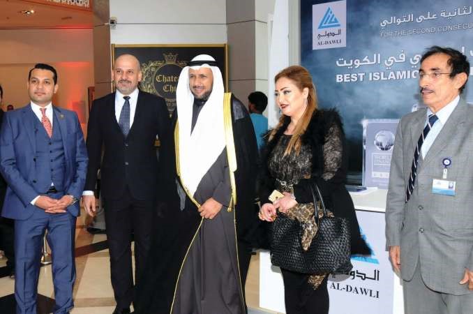 داخل جناج بنك الكويت الدولي بالمعرض 