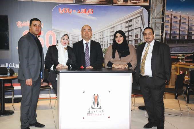جناح شركة مسلك المشارك في المعرض 