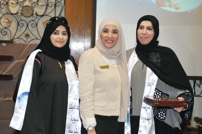 هيفاء القطان وهنادي العازمي وسعاد الصفران