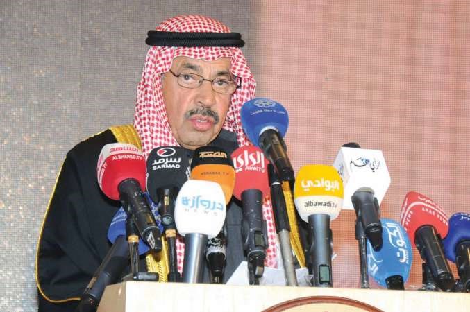 عبدالعزيز البابطين يلقي كلمتهمحمد خلوصي﻿
