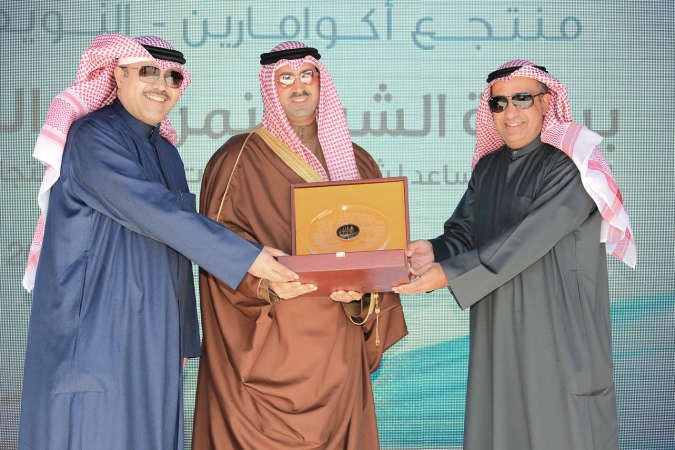 خلال تكريم الشيخ نمر الصباح	احمد علي﻿