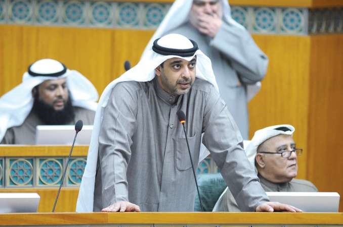 الشيخ محمد العبدالله متحدثا﻿