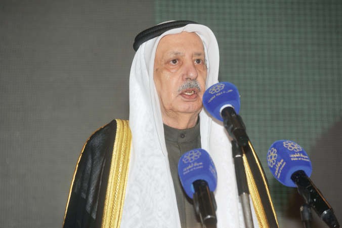 فلاح بن جامع ملقيا كلمته﻿