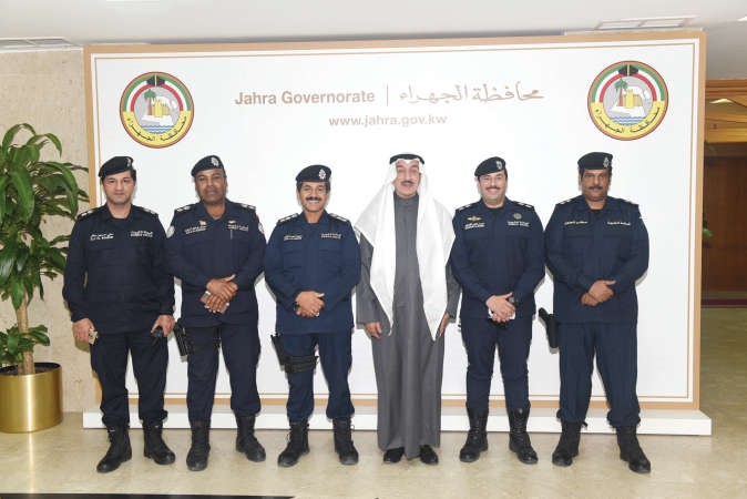 الفريق م فهد الامير مع القيادات الامنية ﻿