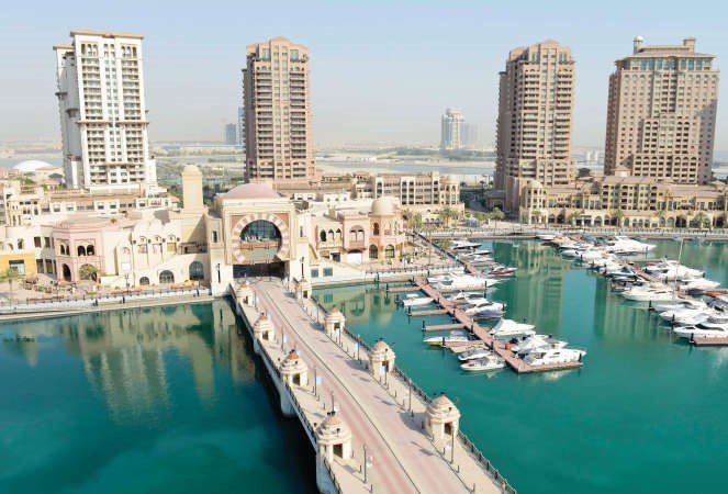 مرسى ارابيا في مشروع اللؤلؤة ﻿