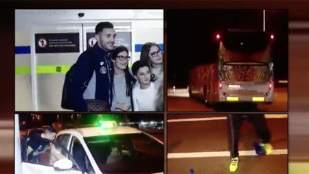 بالفيديو.. المغربي فجر يحطم حاجز طريق..بعد تركه في المطار! 