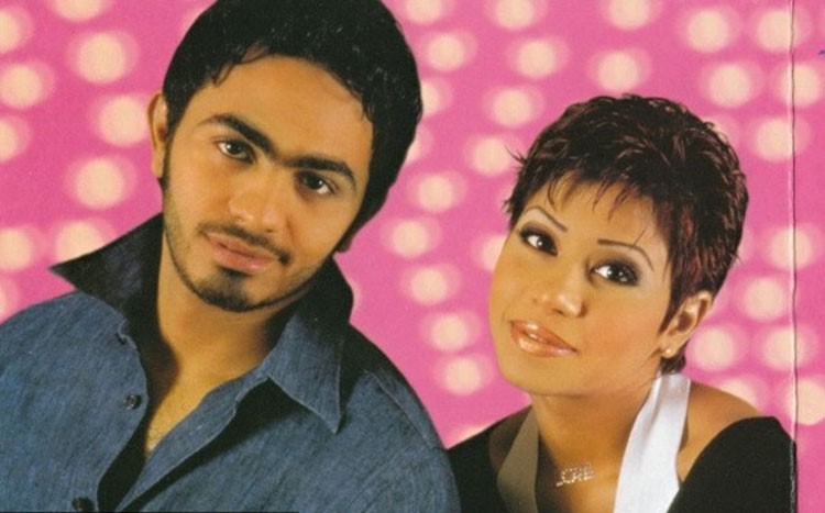 شيرين عبد الوهاب وتامر حسني