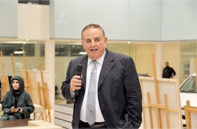 عماد ملاعب متحدثا للحضور﻿