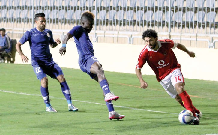 حسام غالي لم يتمكن من فك شفرة دفاع سموحة