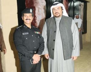 الشيخ صباح فهد الناصر والعقيد وليد الشهاب 