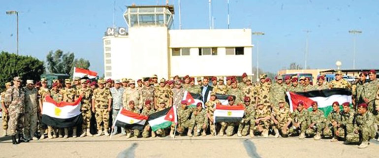 «العقبة 2015».. تدريب عسكري أردني - مصري