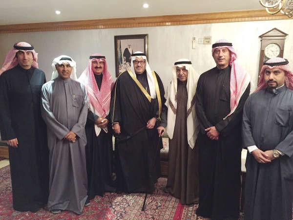 الامير نواف بن محمد بن عبدالرحمن ال سعود في ديوان الغريب ﻿