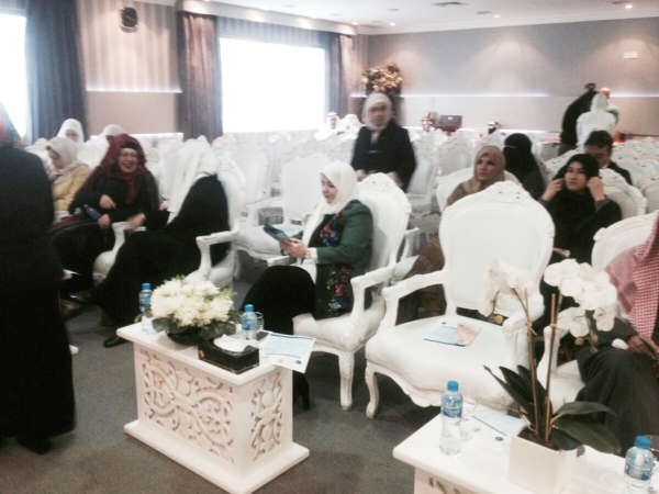 دماجدة القطان خلال اللقاء 
