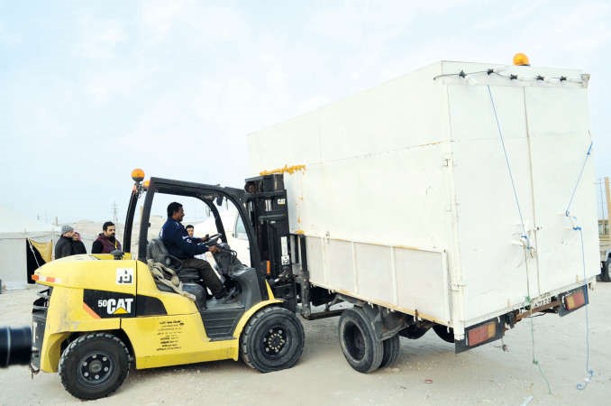 رفع بقالة متنقلة قاسم باشا ﻿