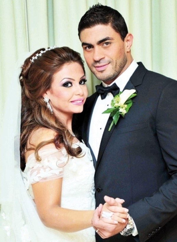 خالد سليم وزوجته