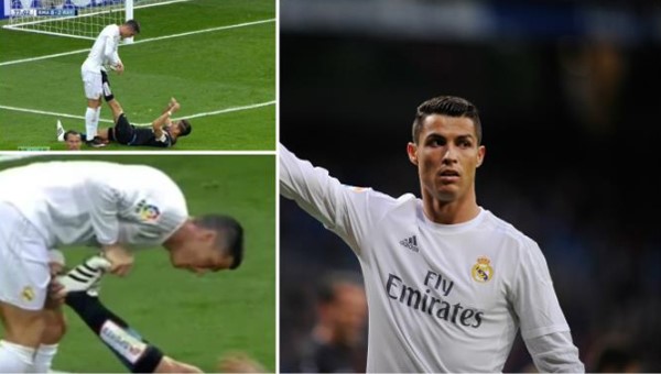 بالفيديو.. أخلاق الكبار: كريستيانو رونالدو يُسعف لاعب رايو فايكانو المصاب 