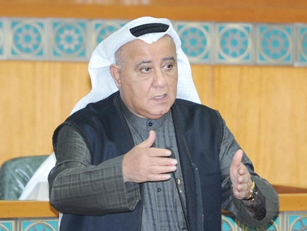 المغفور له باذن الله النائب الراحل نبيل الفضل في اخر مداخلة له في مجلس الامة امس قبل وفاته 					 هاني الشمري