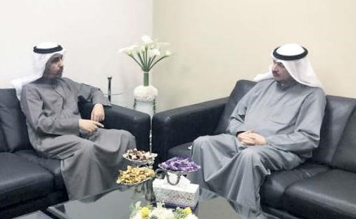 السفير حمد المري وعبداللطيف السريع﻿