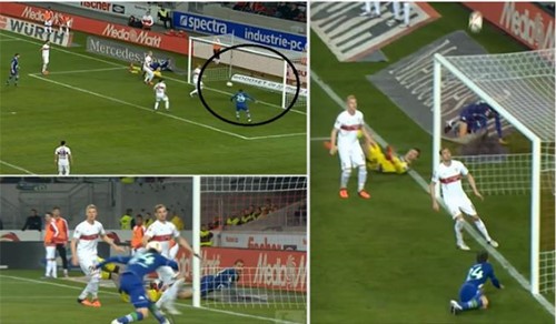 بالفيديو.. لاعب ألماني يُهدر هدفاً مُحققاً أمام المرمى الخالي 