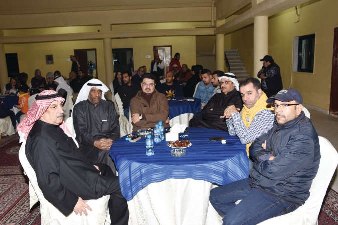 جانب من الحضور في حفل الخليج العربي