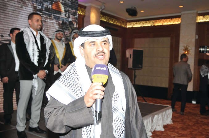 الشيخ دعيج الخليفة وكلمة لتلفزيون المجلس