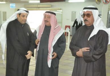 الشيخ مبارك الجابر ويعقوب الصانع