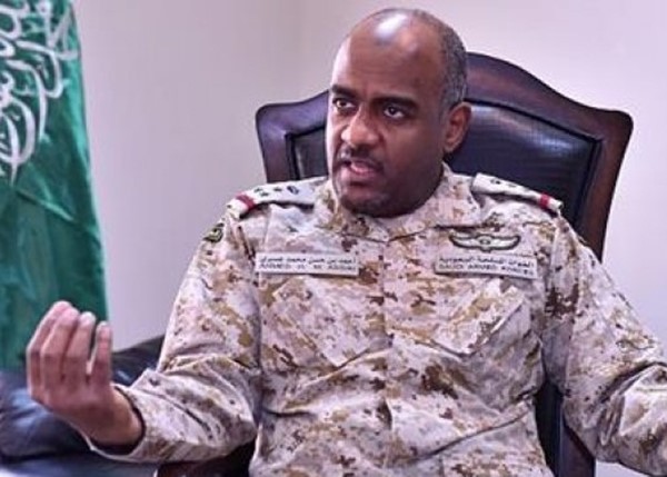 المتحدث باسم التحالف العربي في اليمن، العميد الركن احمد عسيري