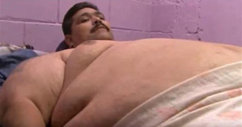 وفاة أسمن رجل في العام بأزمة قلبية