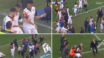 بالفيديو.. رقصة احتفالٍ بهدف...تشعل فتيل أزمة في إيطاليا!